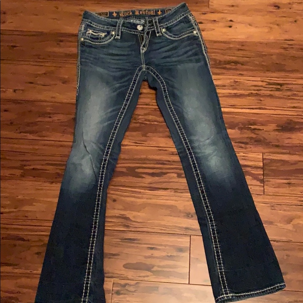 Women’s rock revival jeans